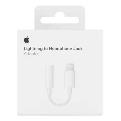 Apple Lightning adapter hörlurar