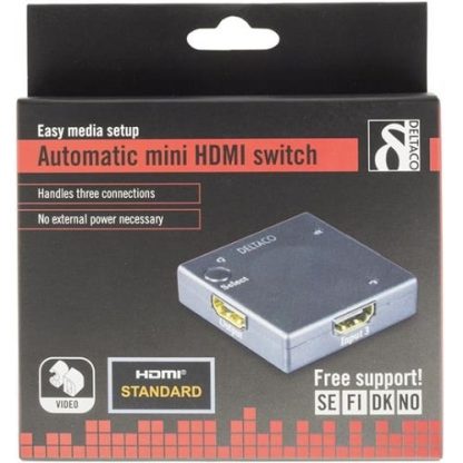 DELTACO HDMI-7002 HDMI-switch