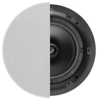 Q ACOUSTICS Qi65C 6,5" infällda högtalare med runda galler