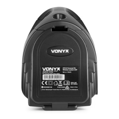 VONYX ST-016 Kombi Guide högtalare med bärrem och två trådlösa mikrofoner