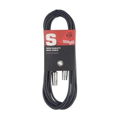 STAGG Midi kabel 6m