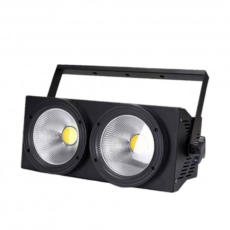 Professionel 2-Lite blinder med to kraftige lyskilder til intense lyseffekter og publikumsbelysning ved koncerter