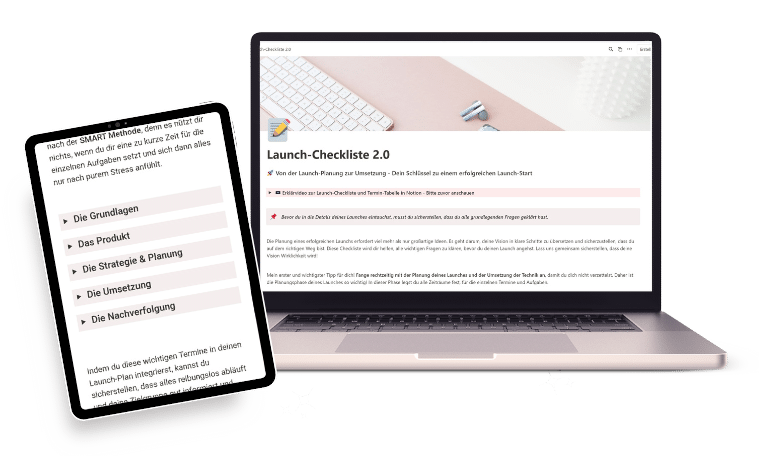 Launch-Checkliste