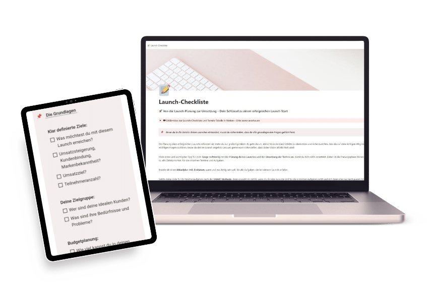 Ads Grafiken Launch-Checkliste