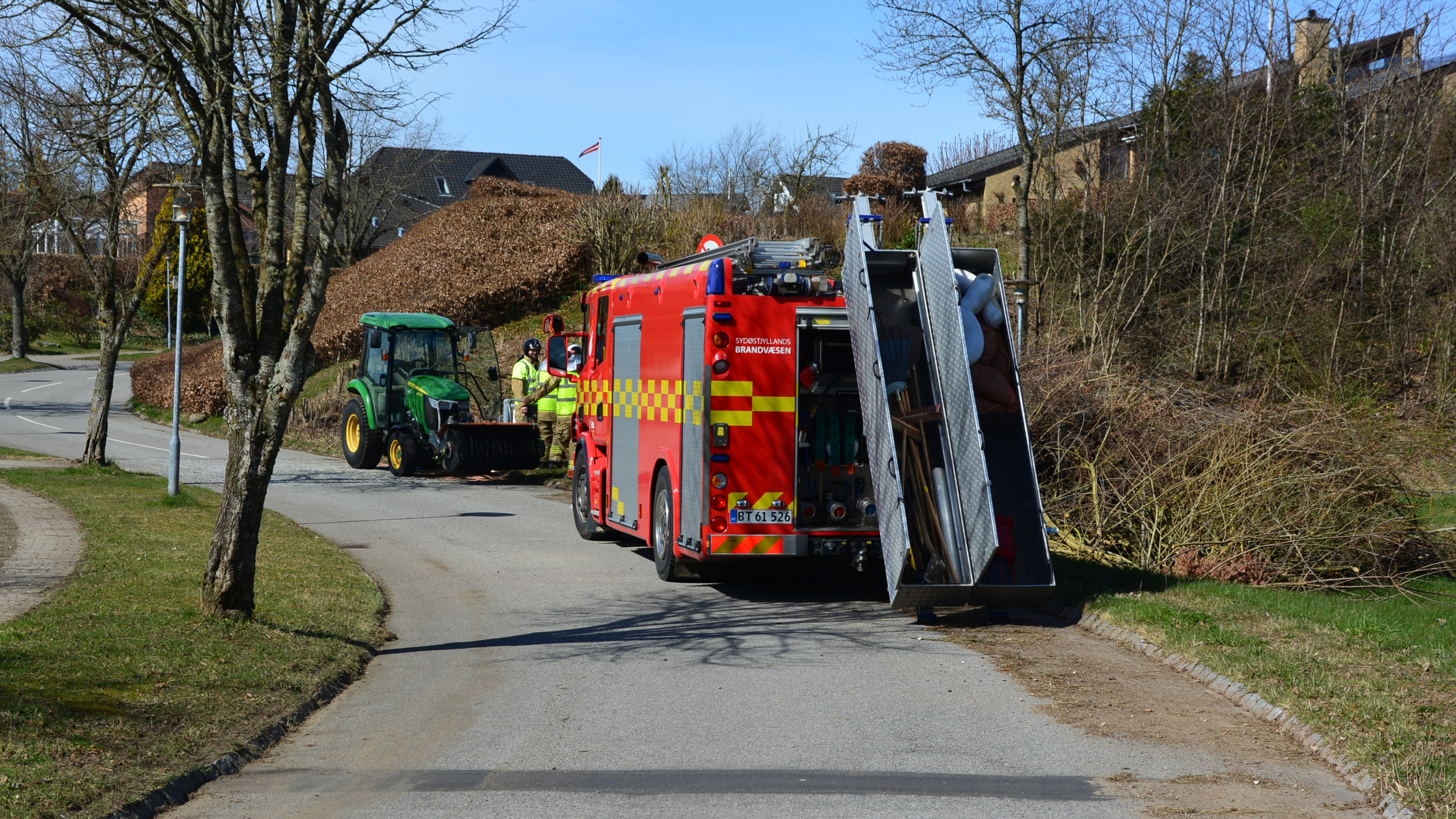 Mindre forurening på Søkildevej i Brædstrup