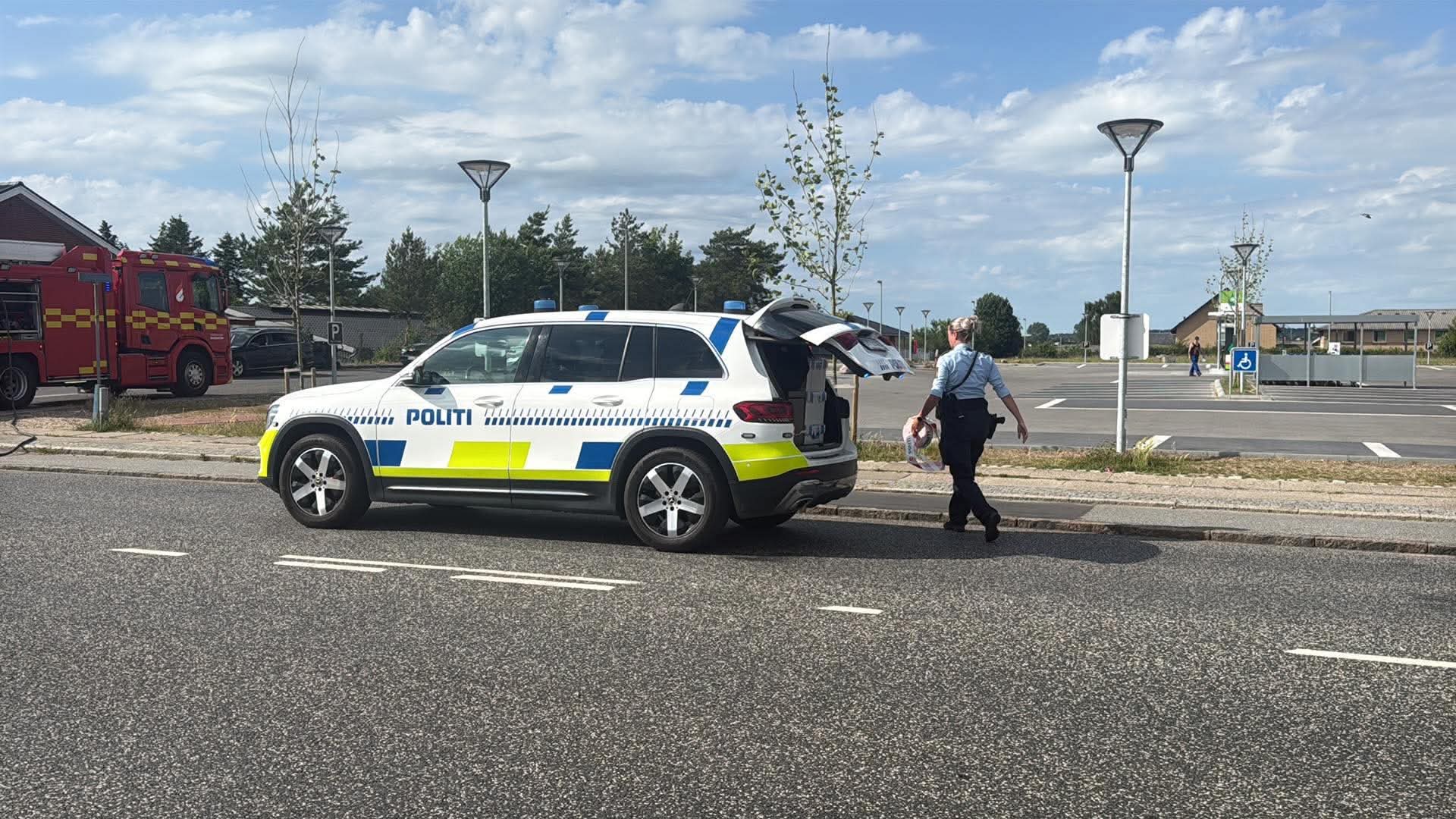 Brandvæsnet kaldt til mindre forurening i Horsens