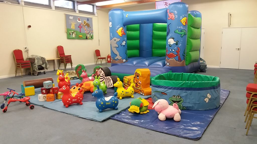 Sealife bouncy castle inflatable, soft play and ball pool hire Southampton Chandlers Ford