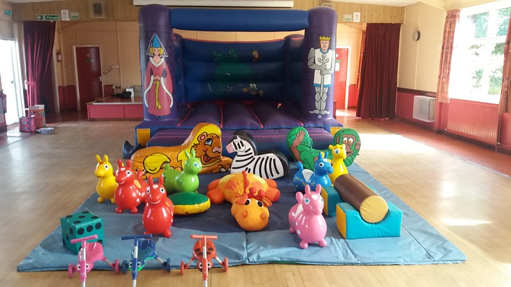 princess bouncy castle with soft play for 1st birthday party Bramshaw, Hampshire