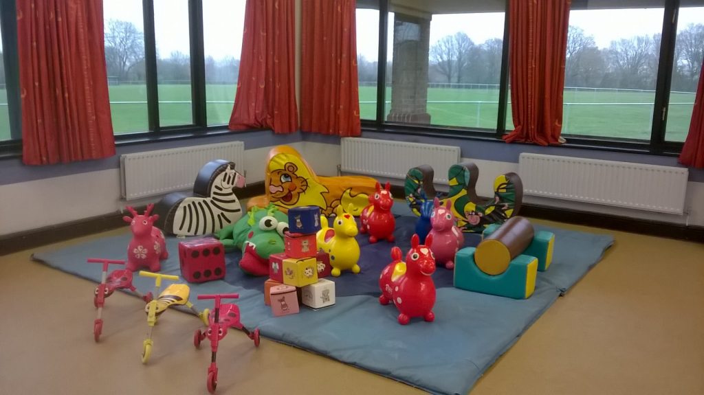 Soft play for hire at Norman Rodaway Hall, Hedge End