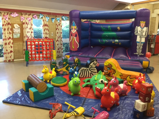 Bouncy Castle & Soft Play Hire Preschool Toddler Party 3rd Birthday Connect 4