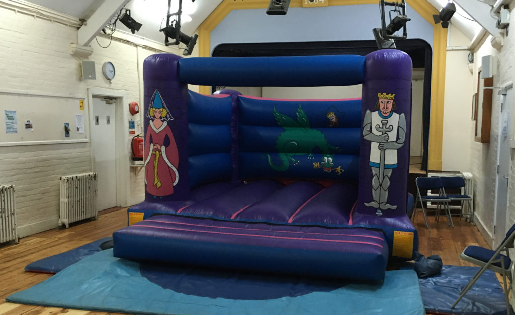 Knights and Princess Bouncy Castle hire in Curdridge, Southampton
