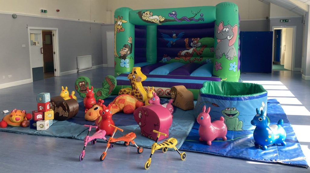 Bouncy castle and soft play hire in Abshot Community Centre