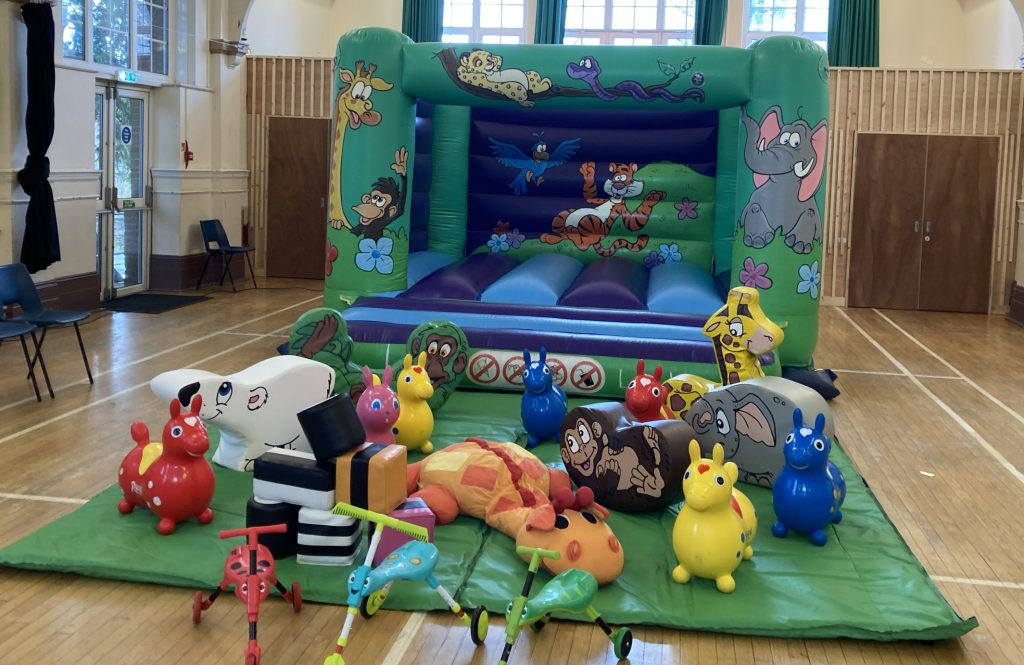 Highfield Church Centre, Southampton - bouncy castle and soft play hire