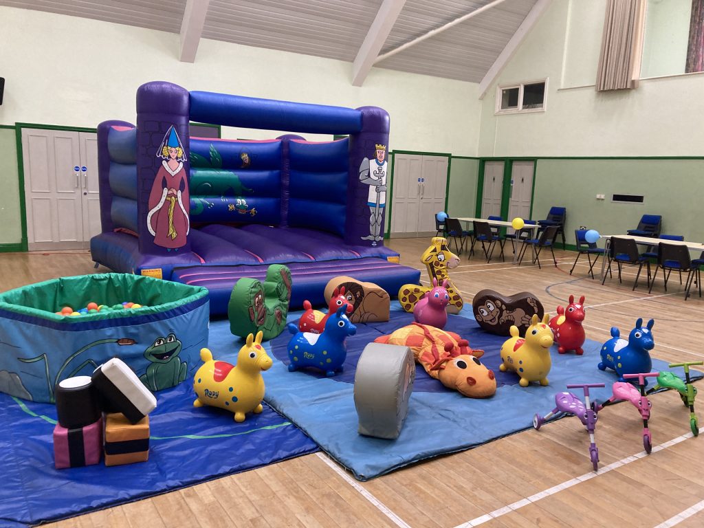 St James Church Shirley - Soft play and bouncy castle hire