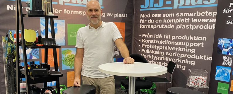 JIJ-Plast AB ställde ut på Plastteknik Nordic 2021 Malmö