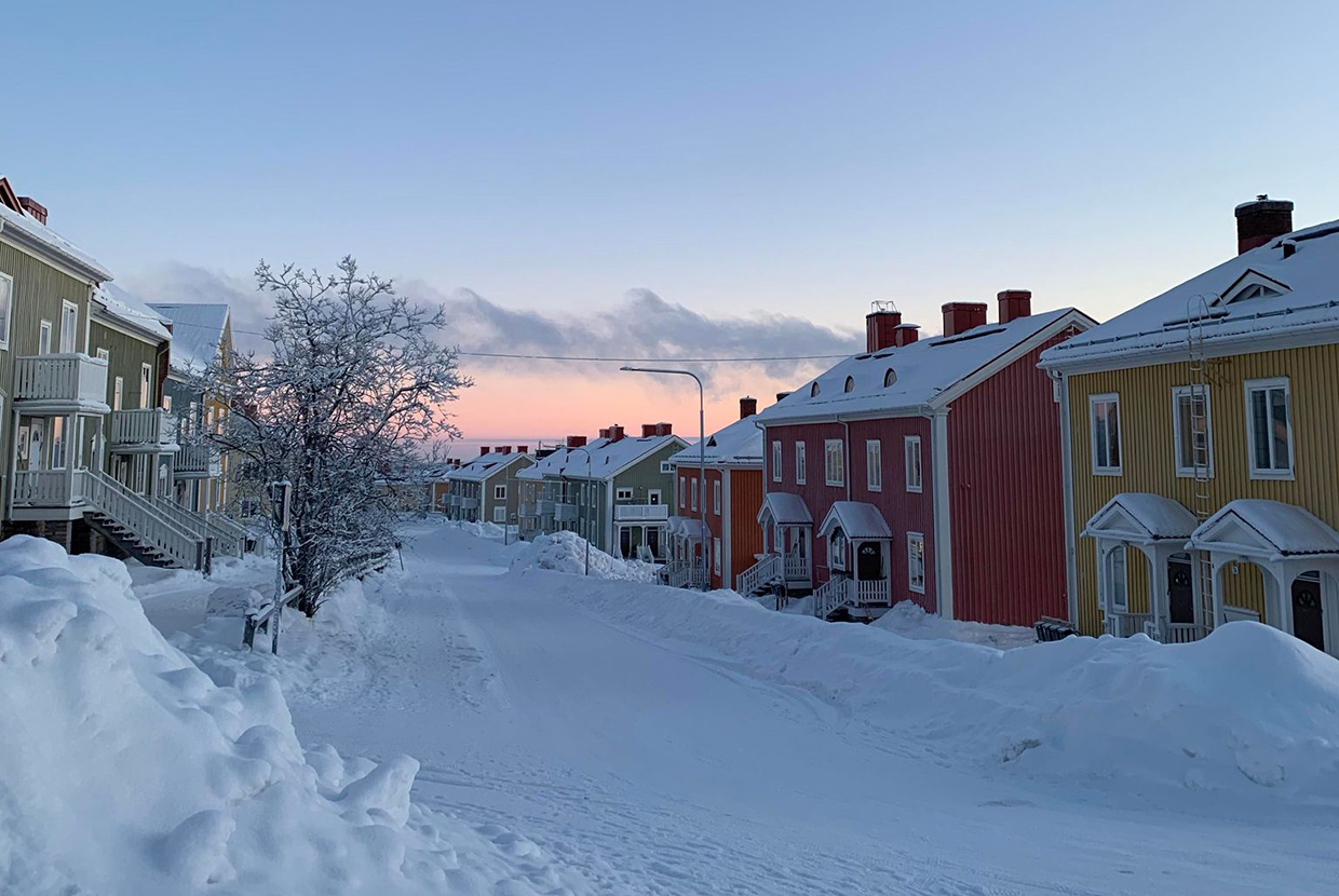 Af Cecilia Dommer Jakobsen. Kiruna. Nye Rejsende 2021 Johan Borups Højskole