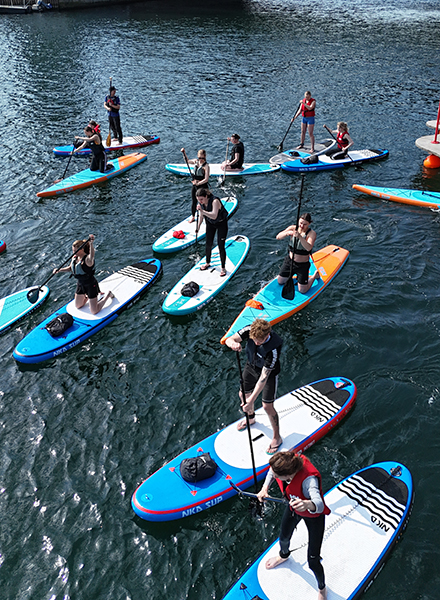 urban sport på sup Johan Borups Højskole københavn