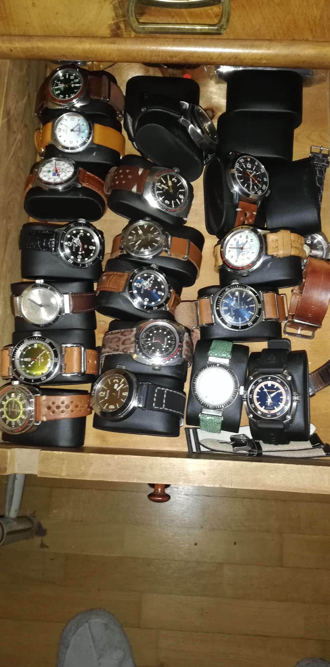 A big part of the collection.