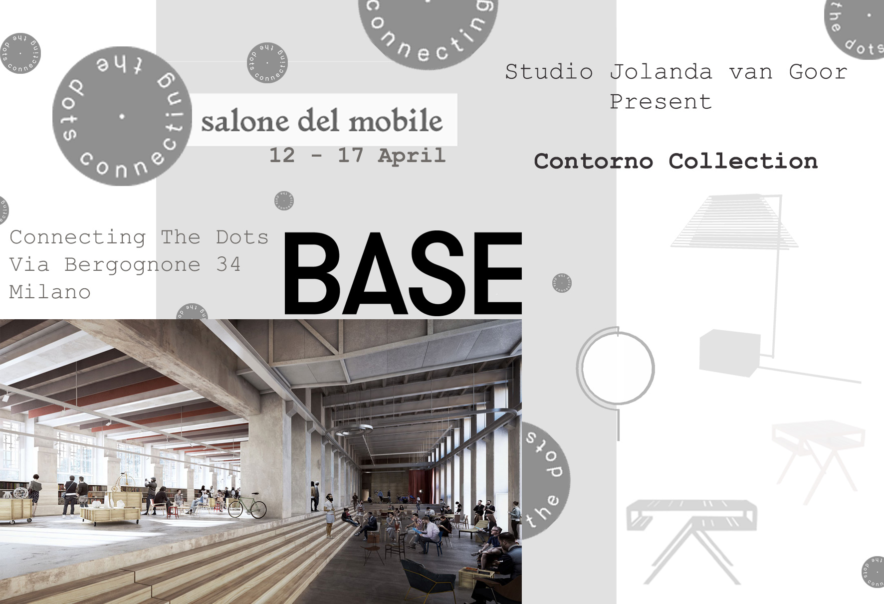 New “Contorno collection” at The Salone del Mobile 12/17 April