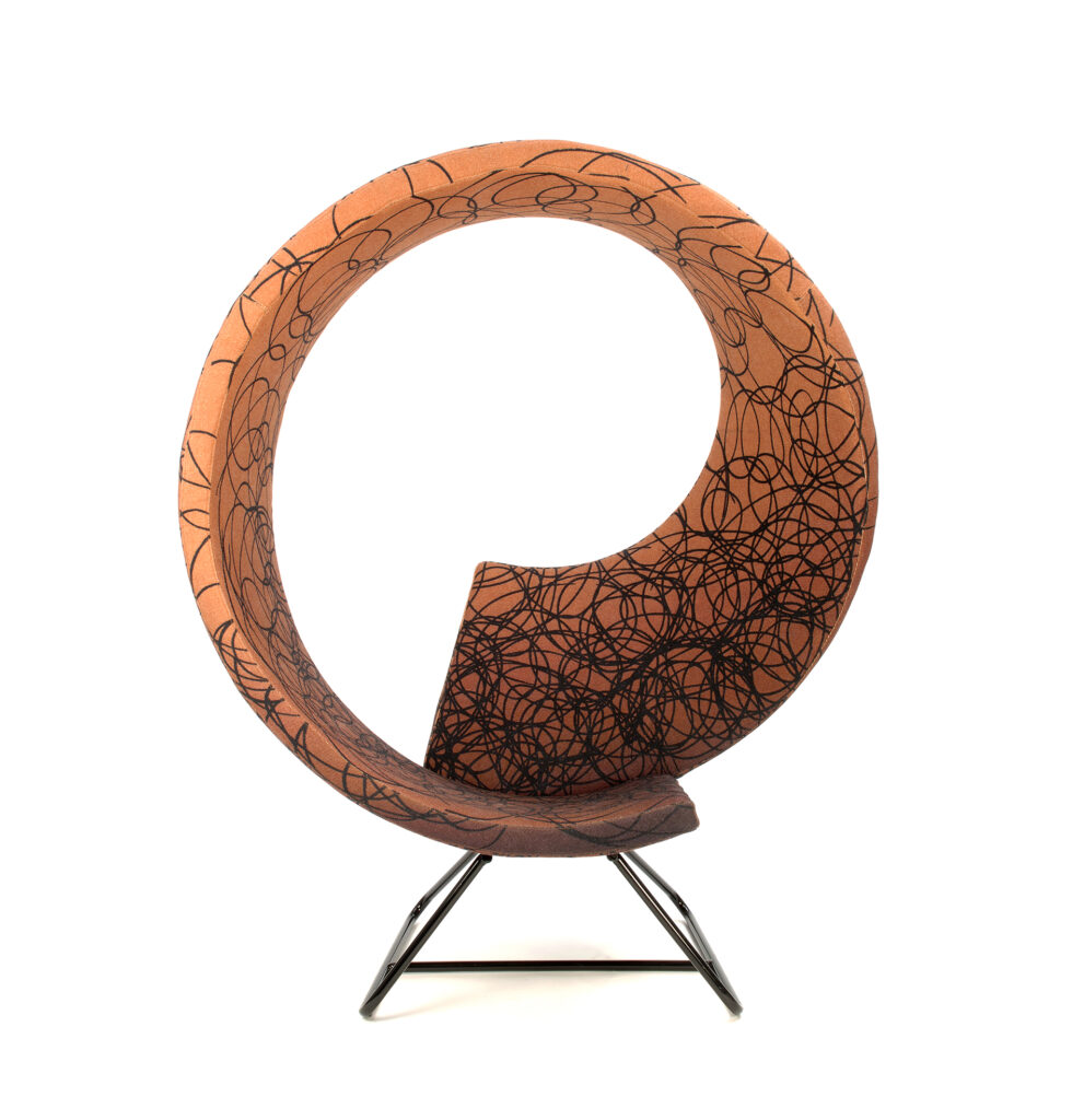 twist chair for reading and resting