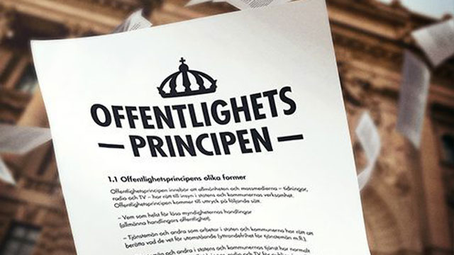 Offentlighetsprincipen