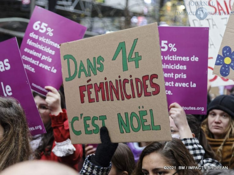 Manif stop violences 84