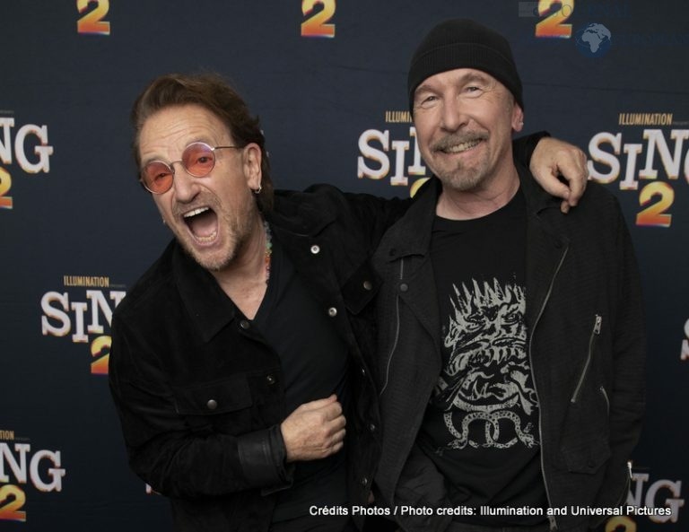 Bono and The Edge attend as Illumination and Universal Pictures celebrates a SING 2 special screening at The London in West Hollywood, CA on Wednesday, December 8, 2021.(Photo: Alex J. Berliner/ABImages)