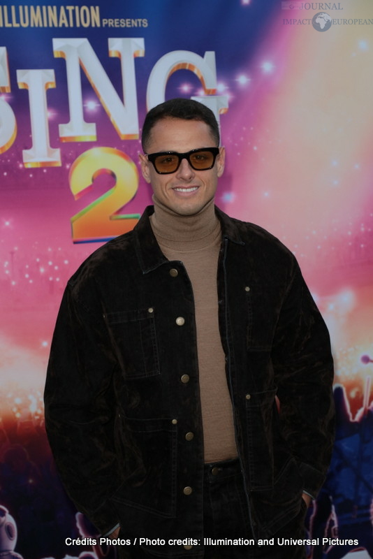 Javier ‘Chicharito’ Hernández attends as Illumination and Universal Pictures celebrate the Premiere of SING 2 at the Greek Theater in Los Angeles, CA on Sunday, December 12, 2021(Photo: Alex J. Berliner/ABImages)