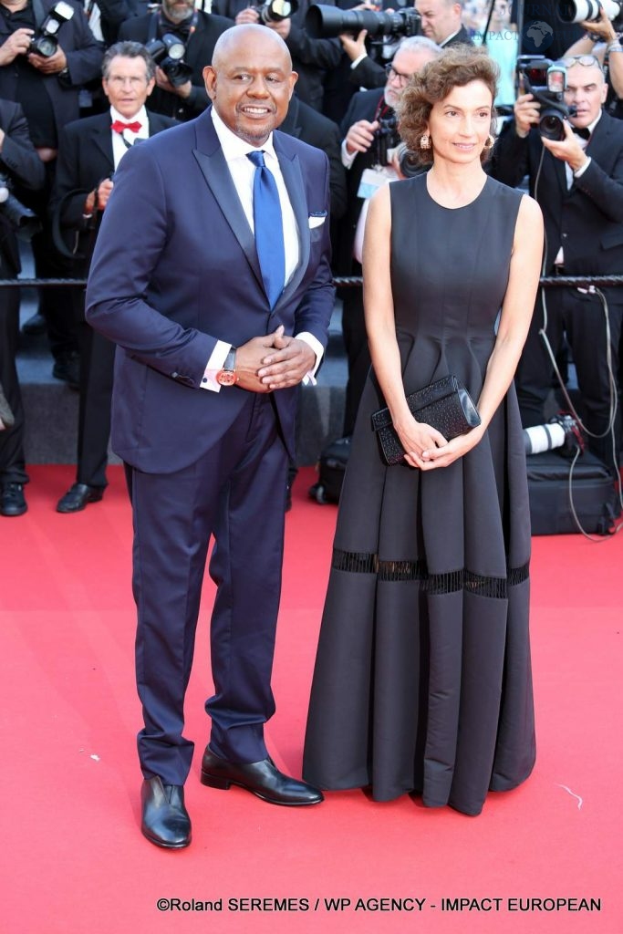 Audrey Azoulay  et Forest Whitaker