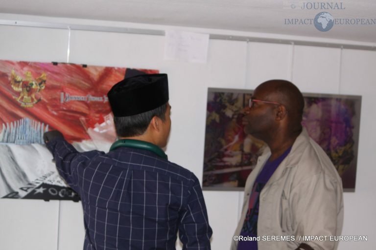 Exposition de peinture indonésienne SOEKARNO et KARTINI par l’artiste franco-vietnamien Raphael VERDON