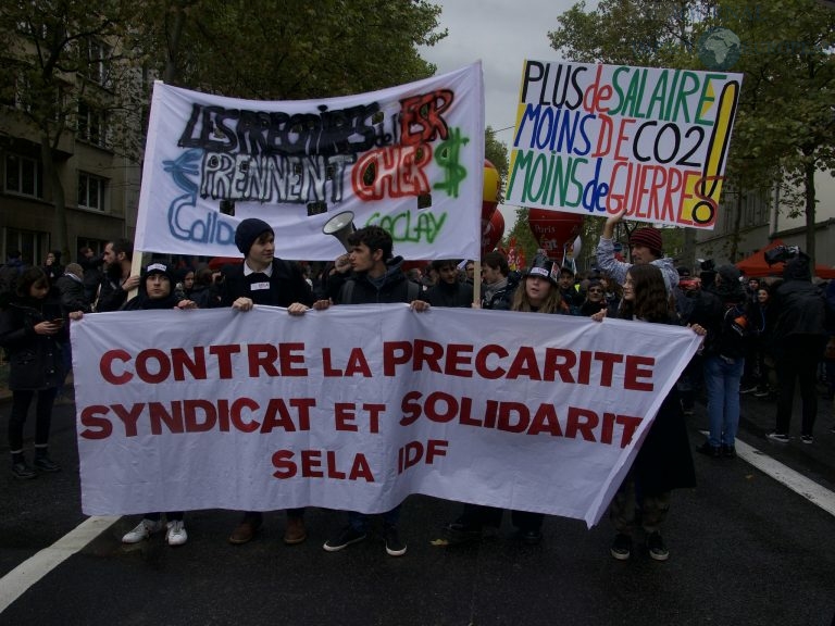 Journée de mouvement social en France / ©Cedric CHOTEL - IMPACT EUROPEAN