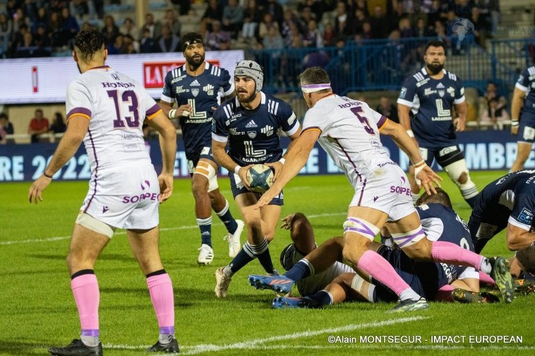 Pro D2 - 9e journée:  Colomiers vs Soyaux-Angoulême ( 45 à 16 )