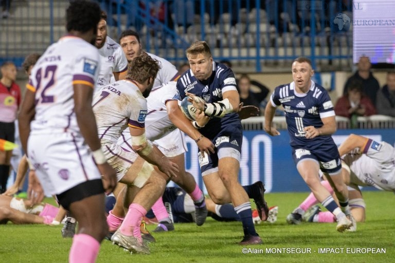 Pro D2 - 9e journée:  Colomiers vs Soyaux-Angoulême ( 45 à 16 )