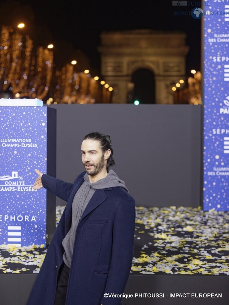 LInauguration des Illuminations de lAvenue des Champs-Elysées 2022