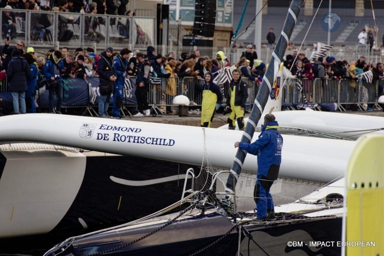 Route du Rhum 2022, Edmond de Rothschild skippé par Charles Caudrelier