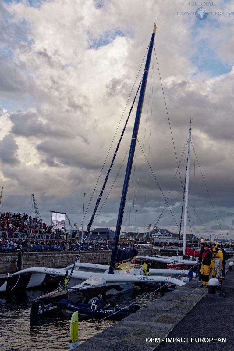 Route du Rhum 2022, Edmond de Rothschild skippé par Charles Caudrelier