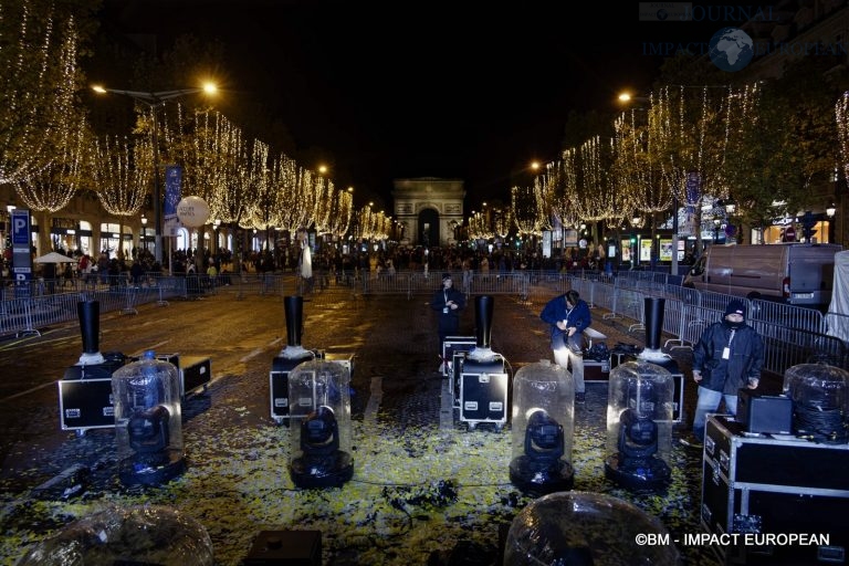 illuminations Champs-Elysées 17