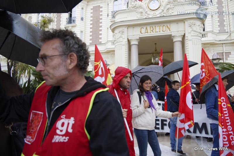 Rassemblement CGT Hôtel Garlton 03