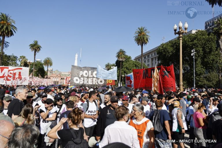 Manif contre l'inflation à Buenos Aires 01