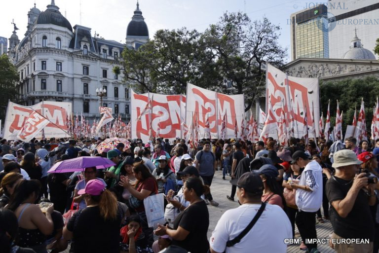 Manif contre l'inflation à Buenos Aires 21