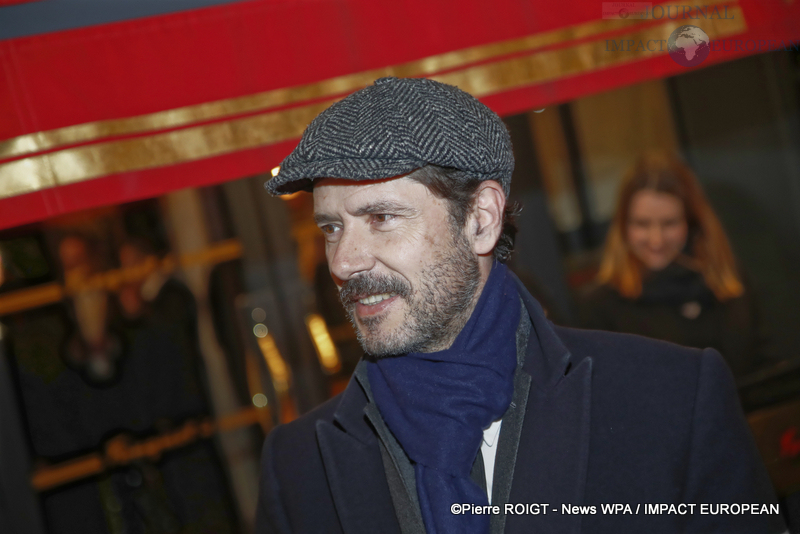 Melvil Poupaud - Dîner des nommés des César au Fouquet's Paris
