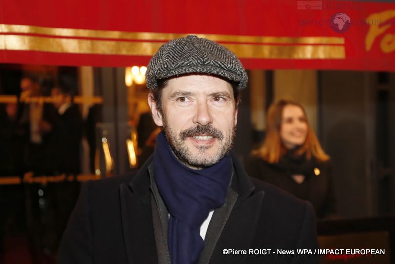 Melvil Poupaud - Dîner des nommés des César au Fouquet's Paris