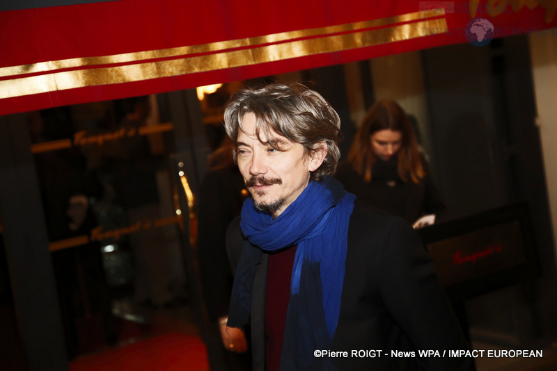 Swann Arlaud - Dîner des nommés des César 2024 au Fouquet's Paris