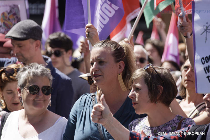 Marche contre l'extrême droite 54