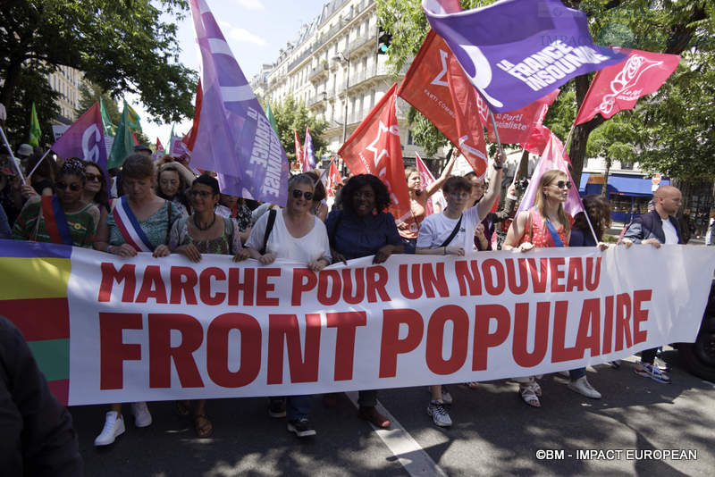 Marche contre l'extrême droite 55