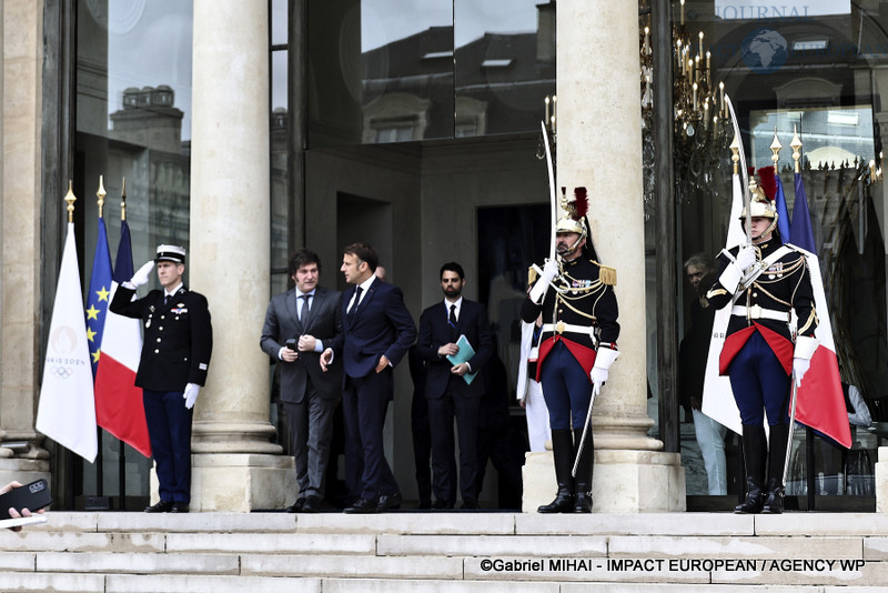 Javier MILEI et Emmanuel MACRON