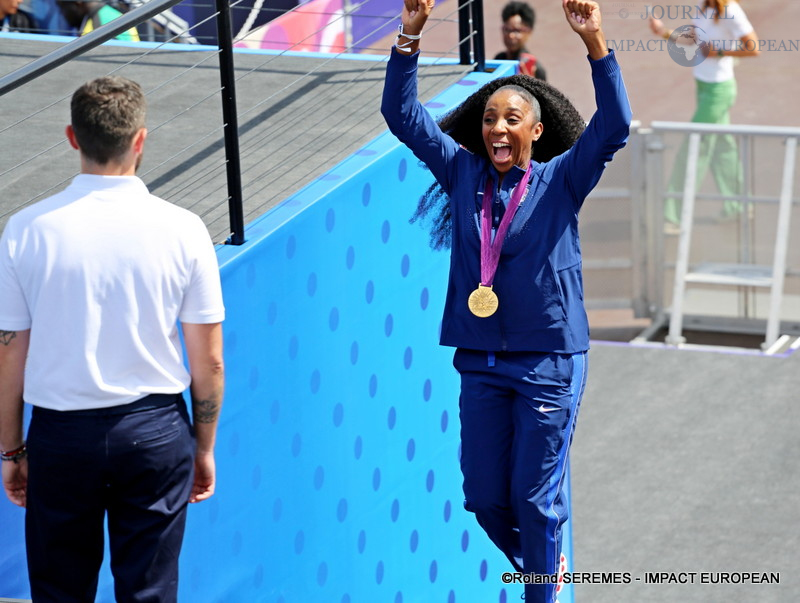 SUA - Lashinda DEMUS médaille d'or