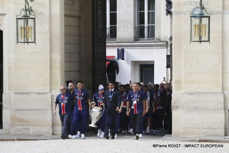 35 PSG champion d’Europe