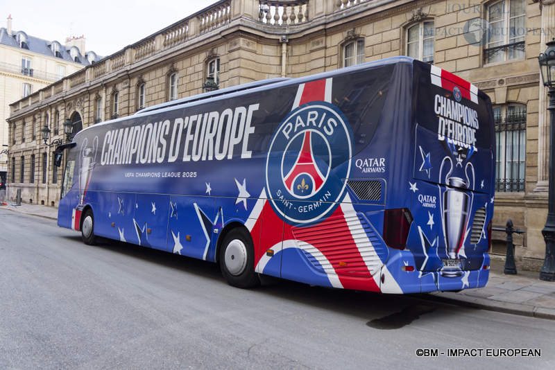 PSG champion d’Europ
