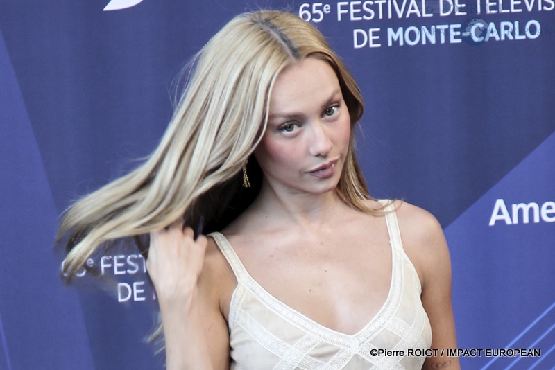 L'actrice Ester Exposito à la 65 e édition du Festival de Télévision de Monte-Carlo, le 12 juin 2026.